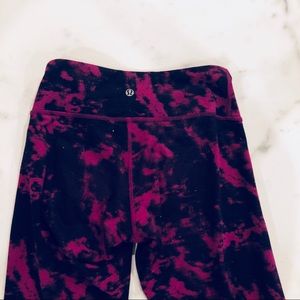 Lululemon Wunder Under Print Leggings